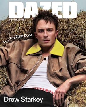Drew Starkey Dazed cover