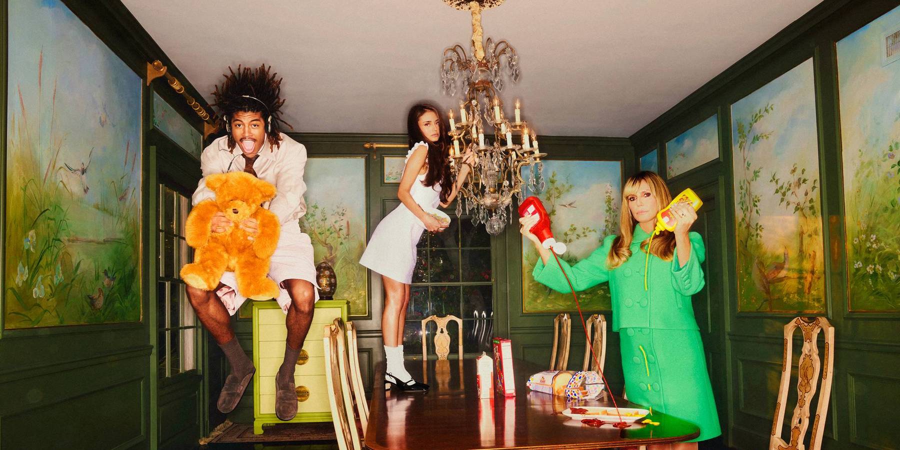 Heidi Klum and Her Children Take Us Behind the Scenes