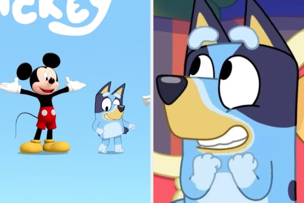 Disney's Mickey Mouse in Bluey's World: A Concession to Who Really Runs Kids' TV