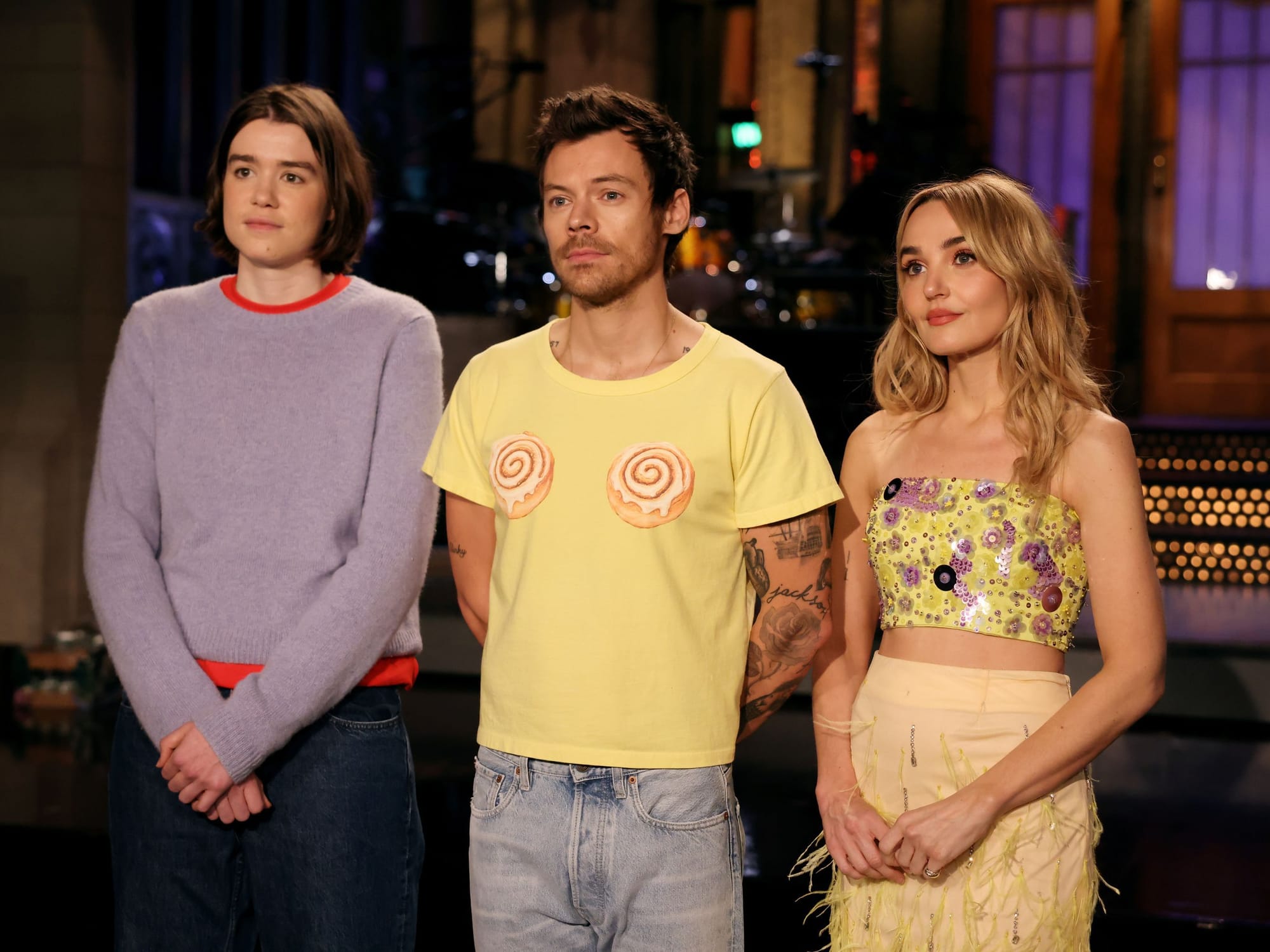 Harry Styles Wore Three Looks on SNL. That's the Real Performance.